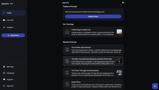 journiv self hosted private journal app