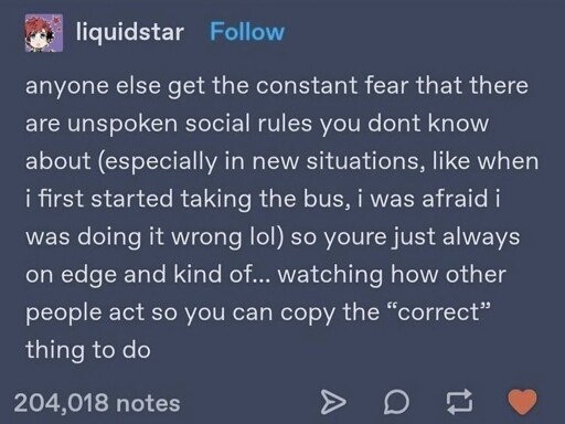 Anyone else do this?